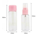 2Pcs Portable Spray Refillable Bottles Kit Plastic Bottle PET New Y9T8