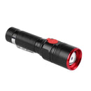 Portable 3 Mode 6000LM Zoomable Micro USB Rechargeable T6 LED Flashlight A