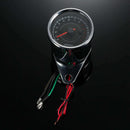 Dc 12V Universal Motorcycle Tachometer Meter Led Backlight 13K Rpm Shift Fo M3X6