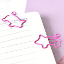 4X Pig Pink Bookmark Paper Clip School Office Supply Escolar Gift Stationery LJ