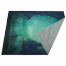 Fairy Tale Photography Backdrops Halloween Wood Floor Photo Backdrop Moon G