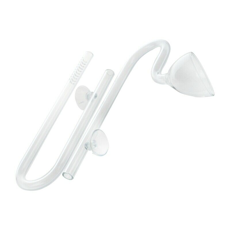 Aquarium Glass Outflow & Inflow Lily Pipe 13mm Tube + Suction Cup