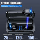 F9 TWS Bluetooth V5.0 Headphone Stereo Earphones Earbuds w/2000mAh Power Bank
