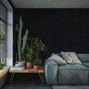 Self Adhesive Film Black Wood Grain Contact Paper Wood Wall Peel Decor D2B4