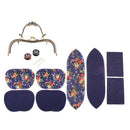 DIY Floral Bag Handbag with Frame Needlework Cross Stitch Kit for Beginner A
