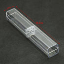 Box Case Pen Storage Box Stationery Organizer School Office Use Transparent 3C