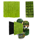 2 Pack Vertical Garden Planter Grow Bags Wall-mounted Vegetable Planting Flower