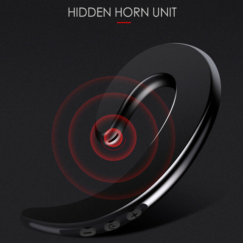 Y12 Bone Conduction Earphone Bluetooth Headphone Sports Stereo Wireless Earbuds