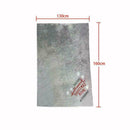 130X160CM Throw Blanket Super Soft Creative Fleece Reversible Snowflake Fla L1V6