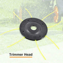 4-Line String Trimmer Head Lawn Mower Brush Cutter Accessories Garden Tools