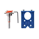 Hinge Jig Holes Saw House Door Furniture Cabinet Installation Locator Kit 35mm