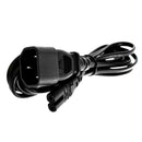 New C14 Male to C7 Female Power Cord 6.56ft Replacement UPS Server Kit