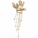 Hanfu Tiara Bride Costume Hair Accessories Chinese Phoenix Crown Luxury Cla D8H1