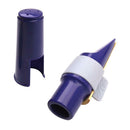 Alto Sax Saxophone Mouthpiece Plastic with Cap Reed Silicone Buckle Mouthpiece