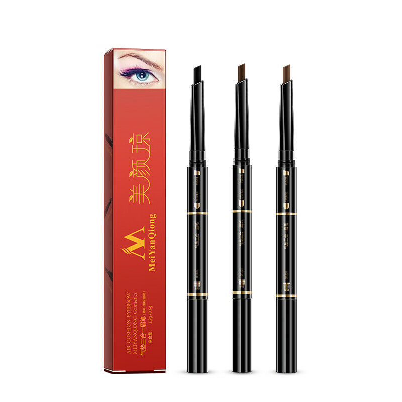 Meiyanqiong e-Natural Double Side Eyebrow Pencil Skin Care Makeup Long-Last D9Y9