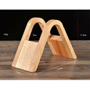 Hand-Made Coffee Paper Holder Paper Base V-Bracket Bamboo Leak Paper Box Co F5Z7