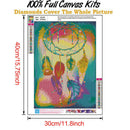 5D DIY Full Drill Diamond Painting Dream Catcher Cross Stitch Craft (B1078)