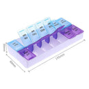14 Grids 7 Days Weekly Pill Case Medicine Tablet Dispenser Organizer Pill Box AU