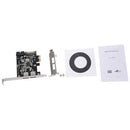 SuperSpeed 2-Port USB 3.0 PCI-E PCI Express 19-pin USB3.0 4-pin IDE Connect