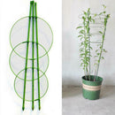 3 Rings Climbing Plant Support Conical Cage Garden Trellis Flowers-Tomato-Stand-