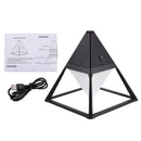 Pyramid Led Desk Lamp Eye-Care Table Reading Light 3 Mode Press Control Ip6