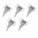 5 Pieces Crystal Tassels Rhinestone Bikini Connector for Swimming Wear and DIY