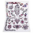 Butterfly Angel Wing Flower Design 80 Pages Sketch Flash Book Tattoo Supplies