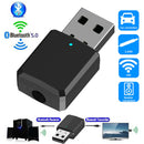 2 in 1 Wireless USB Bluetooth Dongle Adapter 3.5mm Music Receiver Transmitter