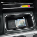 Hidden-Compartment Cover Center Console Organizer Tray Anti-Skid Pad for 20