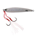 2Pcs Life-like Fishing Lure Lead Fish Reflective Metal Hard Baits Casting Lure