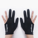Three Fingers Full-Finger Snooker Pool Cue Billiard Glove for Left Hand Hot 1PC