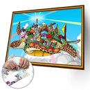 1000pcs Flying Tortoise Puzzle DIY Cartoon Jigsaw Toys Assembling Picture