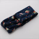 4 Pack Women's Headbands Elastic Turban Head Wrap Floal Style Hair Band