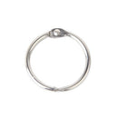 10x Round Hinged Rings for DIY Scrapbooks/Albums/Calendars---65mm R7E4