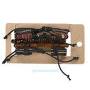 Man European Hot Retro Multilevel Cowhide Handmade Woven Bracelet Jewelry