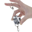 1*Anti-lost Retractable Metal High Elastic Telescopic Wire Rope Keyring Keychain