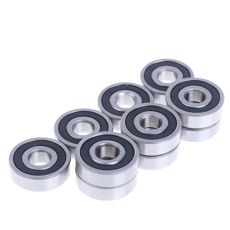 10Pcs/set 6200-ZZ Ball Bearing Deep Groove Steel Sealed Ball Shielded BearinSE