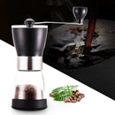 Manual Coffee Grinder, Ceramic Coffee Mill, Adjustable Grind, Glass Jar, Bu Q7C3