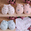 Baby Soft Cotton Infant Anti Scratch Mittens Gloves Boy Girl Hand guard New