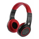 Bluetooth Headphones Headset Noise Cancelling Over Ear with Microphone Red