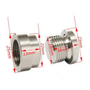 Oxygen Sensor Stepped Mounting Boss And Plugs (1 Bungs/1 Plugs) M18 X 1.5 S