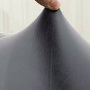 4pcs Stretchy Sofa Armrest Cover Armchair Slipcovers for Couch Arms Gray