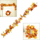 Artificial Maple Leaf Garland Thanksgiving Home Wedding Fireplace Party Decor