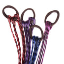 2pcs Headband Girls Twist Braid Rope Simple Rubber Band Kids Wigs ME