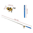 Fishing Rod Reel Combo Set, Mini Telescopic Portable Pocket Pen Fishing Rod Z1G9