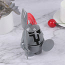 Boiled Egg Cup Holder Egg tray With Holding a Spoon Knight in Shining Armour BX
