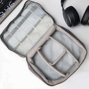 Travel Cable Bag Portable Digital USB Gadget Organizer Charger Wires Cosmet