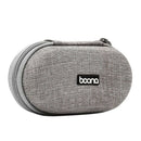 baona Eva Oxford Hard Zipper Mini Earbuds Earphone Case Bluebuds Case In-Ea