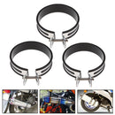 3x Motorcycle Exhaust Silencer Pipe