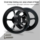 2pcs Replacement Parts Easy Wheels CNC Aluminum Alloy Folding Bike For Brompton